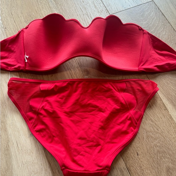 Seafolly untagged red bikini set - Picture 4 of 7